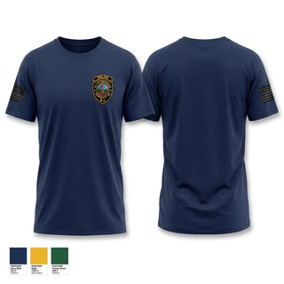 Old School Cotton Feel Shirt, Bridgeton police department, Police, Teamtime, Team time, sublimation, custom sports apparel, team uniforms, spirit wear, spiritwear, sports uniforms, custom shirts, team store, custom team store, fundraiser sports, apparel fundraiser
