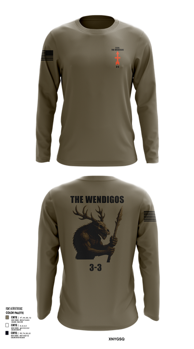 2-127 D-CO 34919210 Long Sleeve Performance Shirt 109