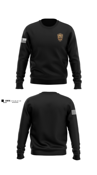 Crew Neck Sweatshirt, 2-210th Aviation Regiment, Army, Teamtime, Team time, sublimation, custom sports apparel, team uniforms, spirit wear, spiritwear, sports uniforms, custom shirts, team store, custom team store, fundraiser sports, apparel fundraiser