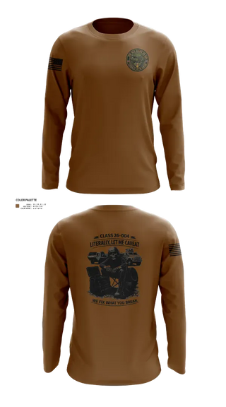 Long Sleeve Performance Shirt, ALC CLASS 26-004, Army, Teamtime, Team time, sublimation, custom sports apparel, team uniforms, spirit wear, spiritwear, sports uniforms, custom shirts, team store, custom team store, fundraiser sports, apparel fundraiser