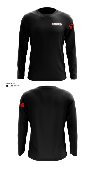 Long Sleeve Performance Shirt, Talos Security, , Teamtime, Team time, sublimation, custom sports apparel, team uniforms, spirit wear, spiritwear, sports uniforms, custom shirts, team store, custom team store, fundraiser sports, apparel fundraiser