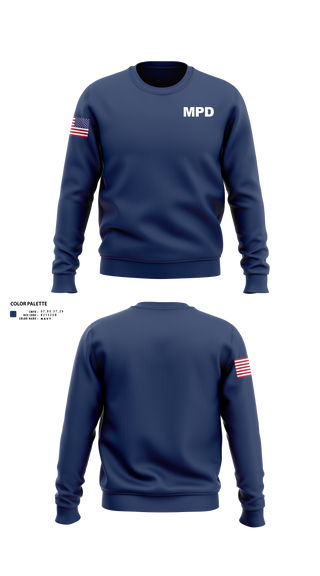 Crew Neck Sweatshirt, Mobile police dept 4th precinct 3rd Squad, Police, Teamtime, Team time, sublimation, custom sports apparel, team uniforms, spirit wear, spiritwear, sports uniforms, custom shirts, team store, custom team store, fundraiser sports, apparel fundraiser