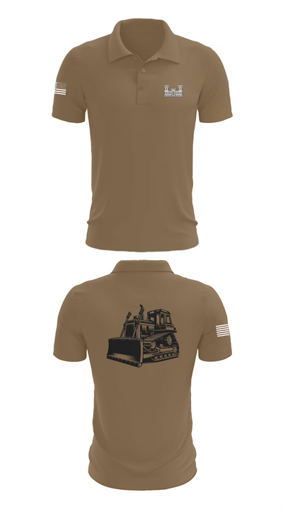 A co 229th Heavy 11453419 Short Sleeve Performance Polo - 7