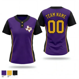 Two Button Softball Jersey, Granbury Pirates, Softball, Teamtime, Team time, sublimation, custom sports apparel, team uniforms, spirit wear, spiritwear, sports uniforms, custom shirts, team store, custom team store, fundraiser sports, apparel fundraiser