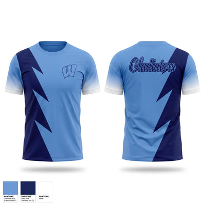Widefield Gladiators Short Sleeve Performance Shirt - 1