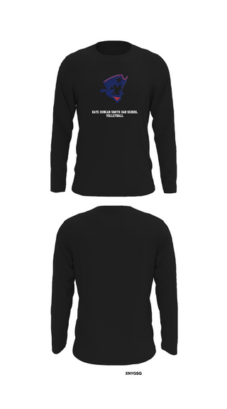 Long Sleeve Performance Shirt, Kate Duncan Smith DAR School Volleyball, Women's Volleyball, Teamtime, Team time, sublimation, custom sports apparel, team uniforms, spirit wear, spiritwear, sports uniforms, custom shirts, team store, custom team store, fundraiser sports, apparel fundraiser