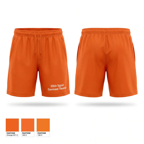 Athletic Shorts With Pockets, 335th Signal Command (Theater), Army, Teamtime, Team time, sublimation, custom sports apparel, team uniforms, spirit wear, spiritwear, sports uniforms, custom shirts, team store, custom team store, fundraiser sports, apparel fundraiser