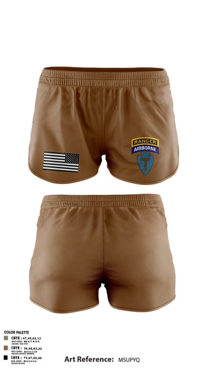 1-143rd airborne infantry regiment 54529572 Ranger Panties - 102