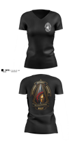 DET 3, INARNG R&R BN Women's Short Sleeve V-neck Shirt - 15