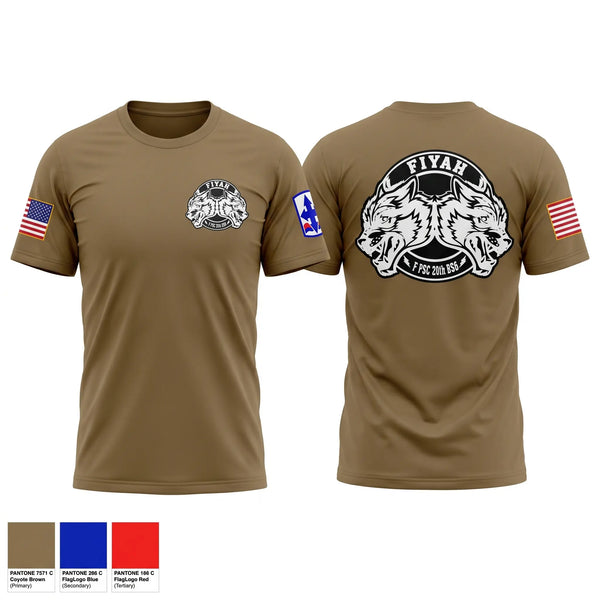 Old School Cotton Feel Shirt, Fox fsc, National Guard, Teamtime, Team time, sublimation, custom sports apparel, team uniforms, spirit wear, spiritwear, sports uniforms, custom shirts, team store, custom team store, fundraiser sports, apparel fundraiser