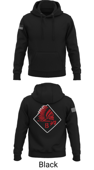 Hoodie, Bco 2-501 PIR, Army, Teamtime, Team time, sublimation, custom sports apparel, team uniforms, spirit wear, spiritwear, sports uniforms, custom shirts, team store, custom team store, fundraiser sports, apparel fundraiser