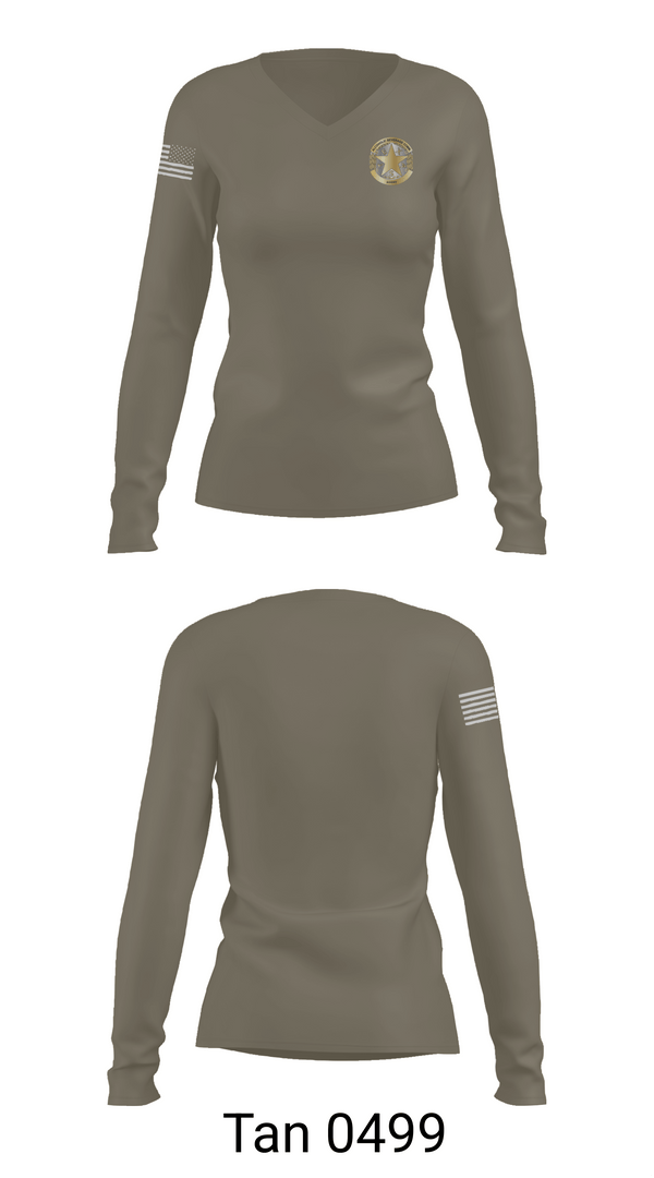 Womens Long Sleeve Vneck Shirt, Texas alcoholic beverage commission, Police, Teamtime, Team time, sublimation, custom sports apparel, team uniforms, spirit wear, spiritwear, sports uniforms, custom shirts, team store, custom team store, fundraiser sports, apparel fundraiser