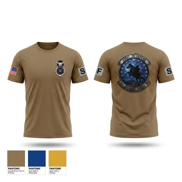 Old School Cotton Feel Shirt, 102D SFS, Air Force, Teamtime, Team time, sublimation, custom sports apparel, team uniforms, spirit wear, spiritwear, sports uniforms, custom shirts, team store, custom team store, fundraiser sports, apparel fundraiser