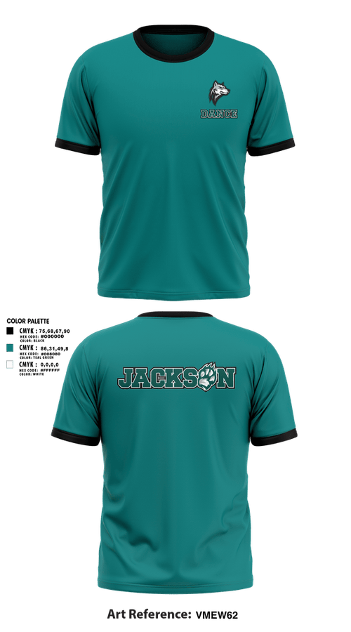 Short Sleeve Performance Shirt, Jackson Dance, Cheer, Teamtime, Team time, sublimation, custom sports apparel, team uniforms, spirit wear, spiritwear, sports uniforms, custom shirts, team store, custom team store, fundraiser sports, apparel fundraiser