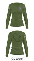 Waukesha recruiting station 70828393 Women's Long Sleeve V-neck Shirt - 57