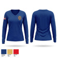 Gardner pd Women's Long Sleeve V-neck Shirt - 1