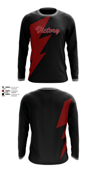 Victory 13069395 Long Sleeve Performance Shirt 1