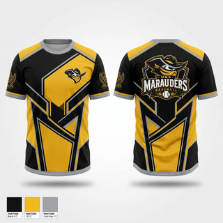 Soft Poly Tee Cotton Like Feel, MK5 Marauders, Baseball, Teamtime, Team time, sublimation, custom sports apparel, team uniforms, spirit wear, spiritwear, sports uniforms, custom shirts, team store, custom team store, fundraiser sports, apparel fundraiser