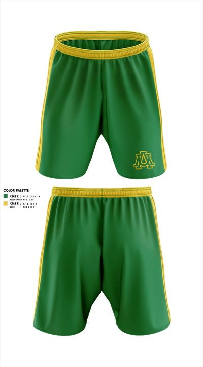AUM 76759624 Athletic Shorts With Pockets - 2
