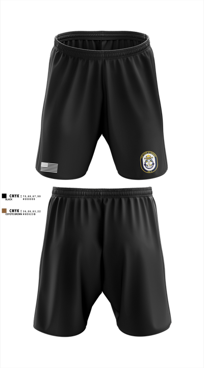 USS CAPE ST. GEORGE 53207398 Athletic Shorts With Pockets - 1