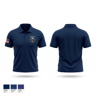 Short Sleeve Performance Polo, Bridgeport Township Police Department, Police, Teamtime, Team time, sublimation, custom sports apparel, team uniforms, spirit wear, spiritwear, sports uniforms, custom shirts, team store, custom team store, fundraiser sports, apparel fundraiser