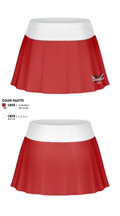 Sublette Middle School Cheer Skort - 1