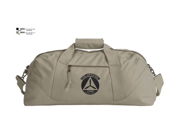 Duffle Bag, Wicomico Composite Squadron, Air Force, Teamtime, Team time, sublimation, custom sports apparel, team uniforms, spirit wear, spiritwear, sports uniforms, custom shirts, team store, custom team store, fundraiser sports, apparel fundraiser