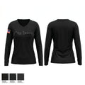 Fox Team 90506760 Women's Long Sleeve V-neck Shirt - 1
