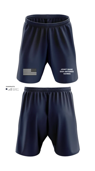 Athletic Shorts With Pockets, Joint Base San Antonio 4A/MSC, , Teamtime, Team time, sublimation, custom sports apparel, team uniforms, spirit wear, spiritwear, sports uniforms, custom shirts, team store, custom team store, fundraiser sports, apparel fundraiser