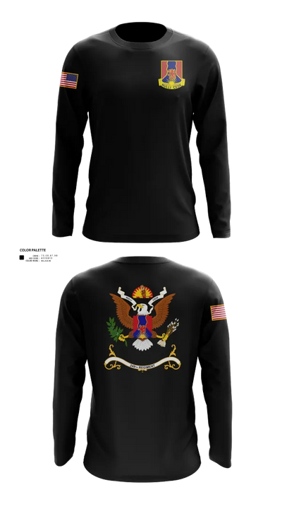 1-249th Infantry Training Battalion 76844743 Long Sleeve Performance Shirt 30