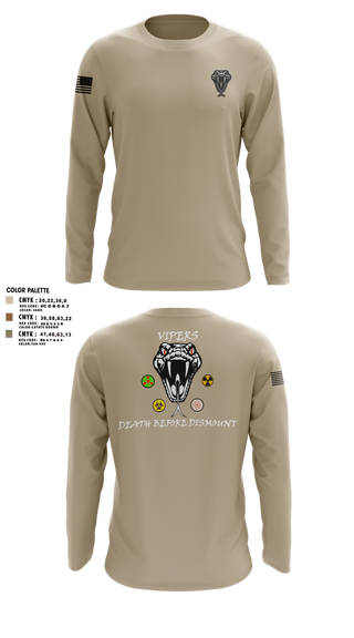 Long Sleeve Performance Shirt, Vipers, , Teamtime, Team time, sublimation, custom sports apparel, team uniforms, spirit wear, spiritwear, sports uniforms, custom shirts, team store, custom team store, fundraiser sports, apparel fundraiser