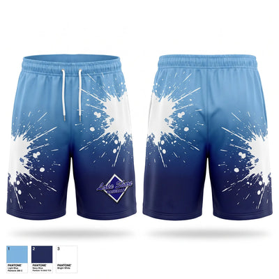 Lake Shore Graysox Athletic Shorts With Pockets - 1