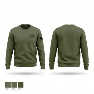 Crew Neck Sweatshirt, LINCOLN AJROTC, Army, Teamtime, Team time, sublimation, custom sports apparel, team uniforms, spirit wear, spiritwear, sports uniforms, custom shirts, team store, custom team store, fundraiser sports, apparel fundraiser