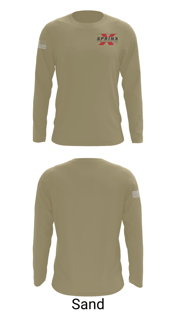 Long Sleeve Performance Shirt, SPRINX FIRE PROTECTION, , Teamtime, Team time, sublimation, custom sports apparel, team uniforms, spirit wear, spiritwear, sports uniforms, custom shirts, team store, custom team store, fundraiser sports, apparel fundraiser