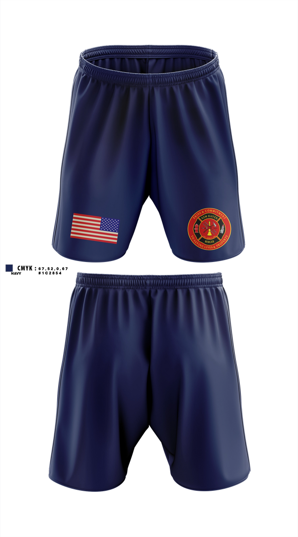 Athletic Shorts With Pockets, NEW HAVEN - BERGER FIRE DISTRICT, Fire Department, Teamtime, Team time, sublimation, custom sports apparel, team uniforms, spirit wear, spiritwear, sports uniforms, custom shirts, team store, custom team store, fundraiser sports, apparel fundraiser