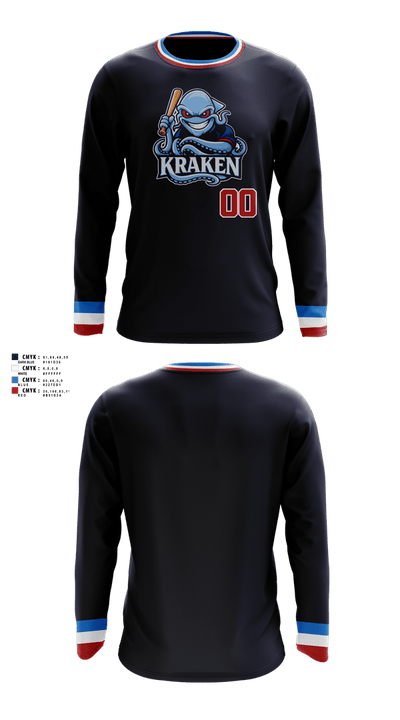 Kraken 55398637 Long Sleeve Performance Shirt 1