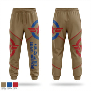 Sweatpants, Operational Support Airlift Activity, National Guard, Teamtime, Team time, sublimation, custom sports apparel, team uniforms, spirit wear, spiritwear, sports uniforms, custom shirts, team store, custom team store, fundraiser sports, apparel fundraiser
