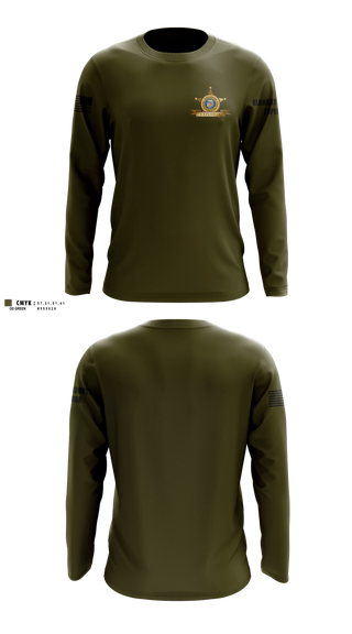 Long Sleeve Performance Shirt, Elkhart county sheriff office explorer program, Police, Teamtime, Team time, sublimation, custom sports apparel, team uniforms, spirit wear, spiritwear, sports uniforms, custom shirts, team store, custom team store, fundraiser sports, apparel fundraiser