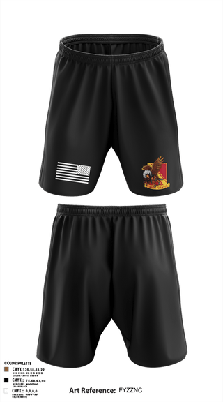 Athletic Shorts With Pockets, Alpha Battery 5-52 BN, , Teamtime, Team time, sublimation, custom sports apparel, team uniforms, spirit wear, spiritwear, sports uniforms, custom shirts, team store, custom team store, fundraiser sports, apparel fundraiser