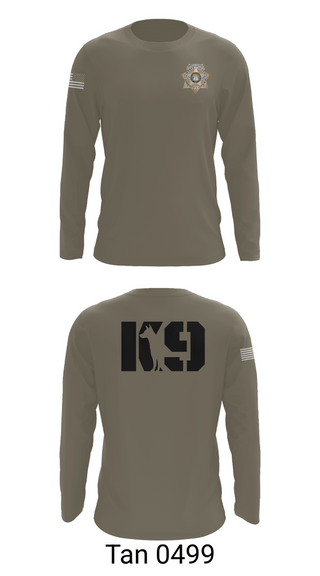 Long Sleeve Performance Shirt, Weber County Sheriff's Office, Police, Teamtime, Team time, sublimation, custom sports apparel, team uniforms, spirit wear, spiritwear, sports uniforms, custom shirts, team store, custom team store, fundraiser sports, apparel fundraiser