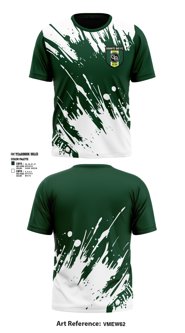 Short Sleeve Performance Shirt, Granite Bay FC, Men's Soccer, Teamtime, Team time, sublimation, custom sports apparel, team uniforms, spirit wear, spiritwear, sports uniforms, custom shirts, team store, custom team store, fundraiser sports, apparel fundraiser
