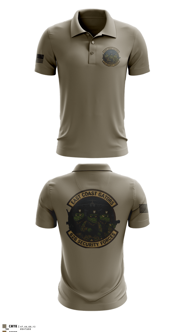 Short Sleeve Performance Polo, 628 Security Forces, Air Force, Teamtime, Team time, sublimation, custom sports apparel, team uniforms, spirit wear, spiritwear, sports uniforms, custom shirts, team store, custom team store, fundraiser sports, apparel fundraiser