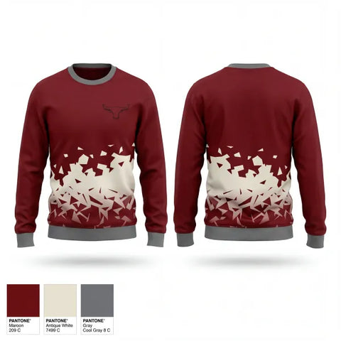 Crew Neck Sweatshirt, Johnson county longhorns, Women's Basketball, Teamtime, Team time, sublimation, custom sports apparel, team uniforms, spirit wear, spiritwear, sports uniforms, custom shirts, team store, custom team store, fundraiser sports, apparel fundraiser