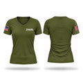 Thomasville Special Operations Women's Short Sleeve V-neck Shirt - 1