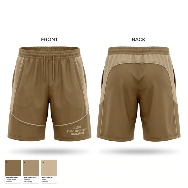 Athletic Shorts With Pockets, 2-150 Field Artillery Battalion, National Guard, Teamtime, Team time, sublimation, custom sports apparel, team uniforms, spirit wear, spiritwear, sports uniforms, custom shirts, team store, custom team store, fundraiser sports, apparel fundraiser