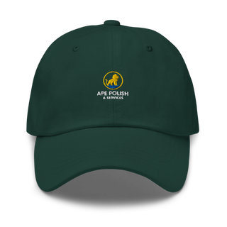 APE Polish & Service 44310358 Classic Dad Hat | Yupoong 6245CM