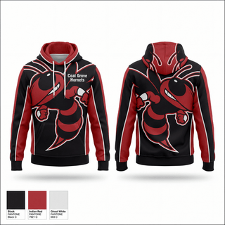 Hoodie, Coal Grove Hornets, , Teamtime, Team time, sublimation, custom sports apparel, team uniforms, spirit wear, spiritwear, sports uniforms, custom shirts, team store, custom team store, fundraiser sports, apparel fundraiser