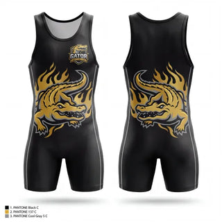 Wrestling Singlet, Gator Wrestling Club, Wrestling, Teamtime, Team time, sublimation, custom sports apparel, team uniforms, spirit wear, spiritwear, sports uniforms, custom shirts, team store, custom team store, fundraiser sports, apparel fundraiser