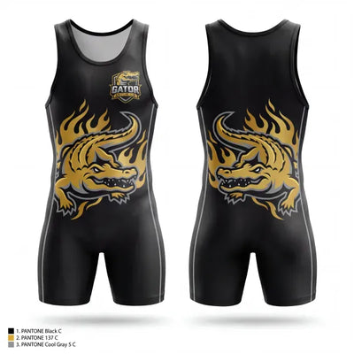 Gator Wrestling Club 95210711 Wrestling Singlet - 1