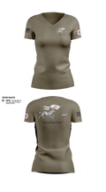 167th HHC Women's Short Sleeve V-neck Shirt - 11